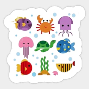 Sealife Sticker